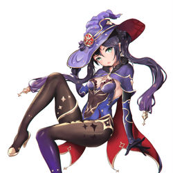 This is a pixiv picture whose title is 莫娜 　モナ　Mona　原神　Genshin Impact.