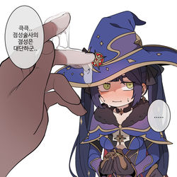 This is a pixiv picture whose title is 모나.