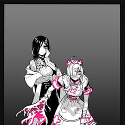 This is a pixiv picture whose title is Niji_AmongUs.