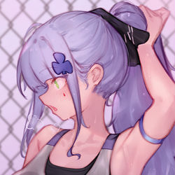 This is a pixiv picture whose title is HK416 #1.