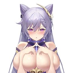 This is a pixiv picture whose title is 小刻晴.