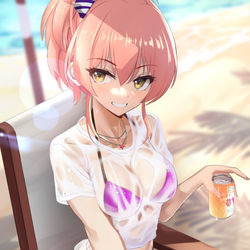 This is a pixiv picture whose title is 城ヶ崎美嘉.