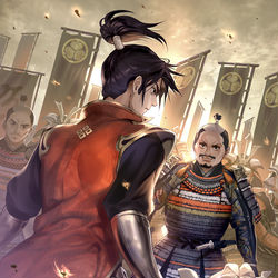 This is a pixiv picture whose title is 対峙.