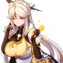 This is a pixiv picture whose title is 凝光.