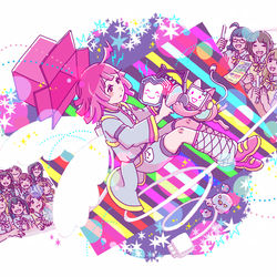 This is a pixiv picture whose title is つながってるよココロのネットワーク.