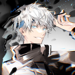 This is a pixiv picture whose title is 五条.