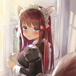 This is a pixiv picture whose title is めいどさん.
