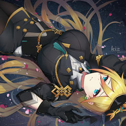 This is a pixiv picture whose title is 幽兰黛尔.