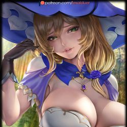 This is a pixiv picture whose title is [Genshin Impact] Lisa_Preview.