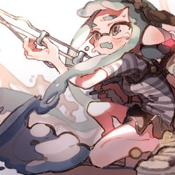 This is a pixiv picture whose title is いかちゃん.