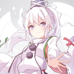 This is a pixiv picture whose title is 物部布都.