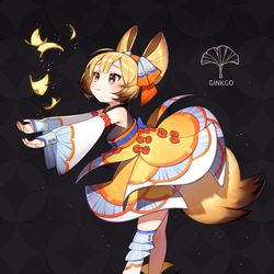 This is a pixiv picture whose title is キツネ.