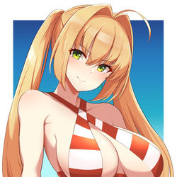 This is a pixiv picture whose title is 水着のネロ.