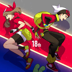 This is a pixiv picture whose title is 18周年おめでとう！.