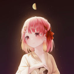 This is a pixiv picture whose title is 花寄.