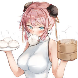 This is a pixiv picture whose title is にくまん屋さん.