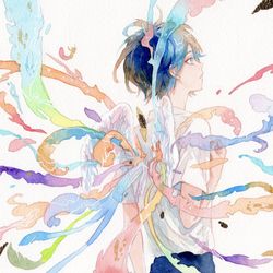 This is a pixiv picture whose title is Wings of Possibility.