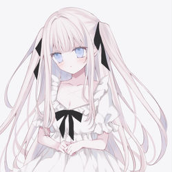 This is a pixiv picture whose title is 🎀オリジナル🎀.