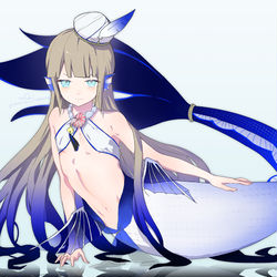 This is a pixiv picture whose title is トリトン霊衣.