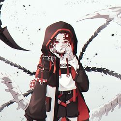 This is a pixiv picture whose title is 炭治郎鬼ver..