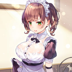 This is a pixiv picture whose title is ずぶ濡れ古賀ちゃん.