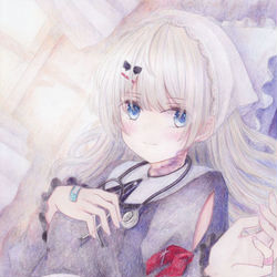 This is a pixiv picture whose title is 少し疲れちゃったね.