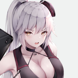 This is a pixiv picture whose title is ポニテ・オルタ.