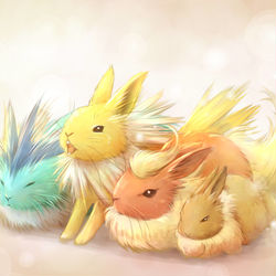 This is a pixiv picture whose title is イーブイ.