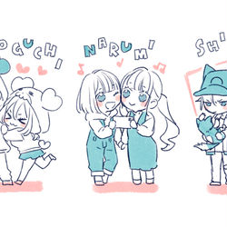 This is a pixiv picture whose title is 兄弟姉妹.