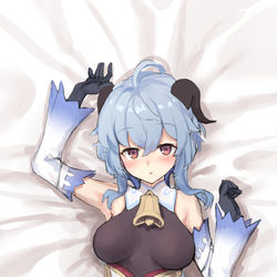 This is a pixiv picture whose title is 甘雨.