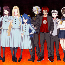 This is a pixiv picture whose title is 雀魂バーチャルインターハイ.