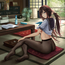 This is a pixiv picture whose title is Summer 1986.