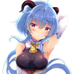 This is a pixiv picture whose title is 甘雨.