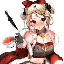 This is a pixiv picture whose title is P90.