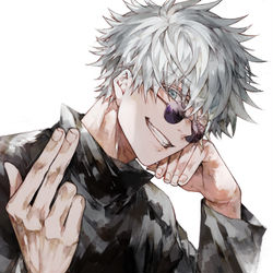 This is a pixiv picture whose title is 五条悟.