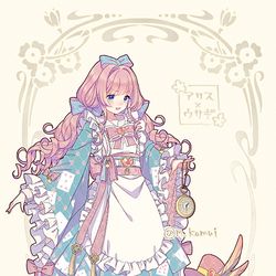 This is a pixiv picture whose title is 創作*和レトロな女の子たち。.