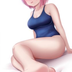 This is a pixiv picture whose title is 裸足＋白丝⑧+死库水.