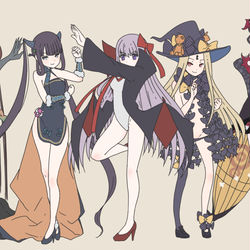 This is a pixiv picture whose title is いつもニコニコ貴方の後ろに這い寄る降臨者.