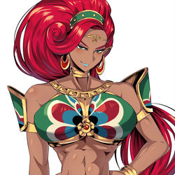 This is a pixiv picture whose title is ウルボザ.