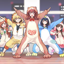 This is a pixiv picture whose title is ゴマンジャー.