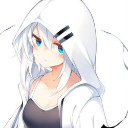 This is a pixiv picture whose title is スク水パーカーいちる.