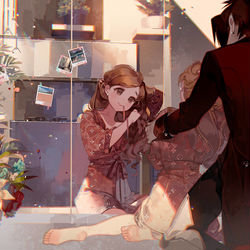 This is a pixiv picture whose title is お嬢さま.