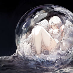 This is a pixiv picture whose title is 氷.