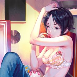 This is a pixiv picture whose title is Favorite sweets.