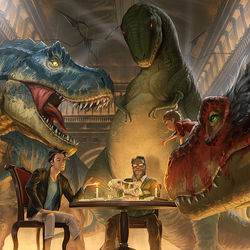 This is a pixiv picture whose title is 推し会.