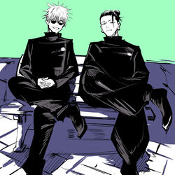 This is a pixiv picture whose title is 呪術練習詰め.