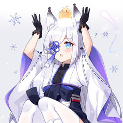 This is a pixiv picture whose title is 霞.