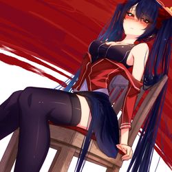 This is a pixiv picture whose title is ツインテールの日のチャンネー.