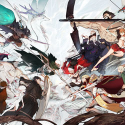 This is a pixiv picture whose title is 異修羅.