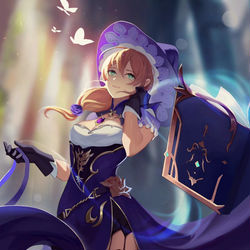 This is a pixiv picture whose title is 丽莎同人插图.